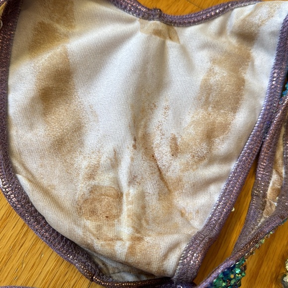 Muscle Dazzle Competition Suit with case, extra rhinestones & jewelry. - Picture 15 of 17